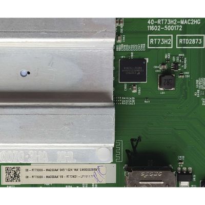 MAIN PARA TV TCL / NUMERO DE PARTE 08-RT73009-MA200AA / 40-RT73H2-MAC2HG / 11602-500172 / 08-RT73009-MA300AA / V8-RT73K01-LF1V1171 / PANEL LVU550NDJL CD9W00 V1 / DISPLAY ST5461D12-5 VER.2.2 / MODELO 55S535	 - Imagen 2